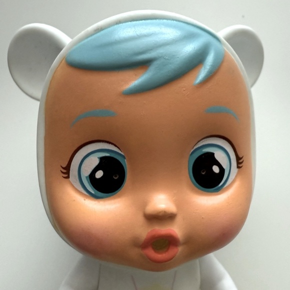4” Cry Babies Magic Tears Icy World Keep Me Warm Mini Kristal - Picture 3 of 6